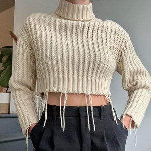 ASOS - KNIT CROPPED TURTLE NECK KNIT